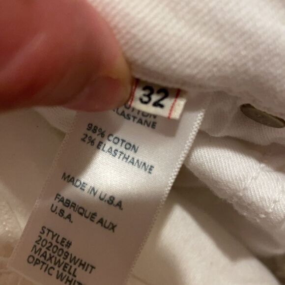 Baldwin KC White Maxwell Mid Rise Cropped Jeans - Picture 11 of 11